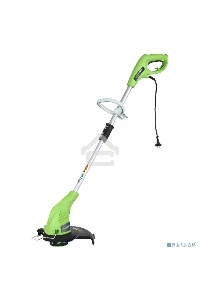 Триммер электрический GREENWORKS GST5033 21217 нижний двигатель 500Вт леска 1.6мм 33см