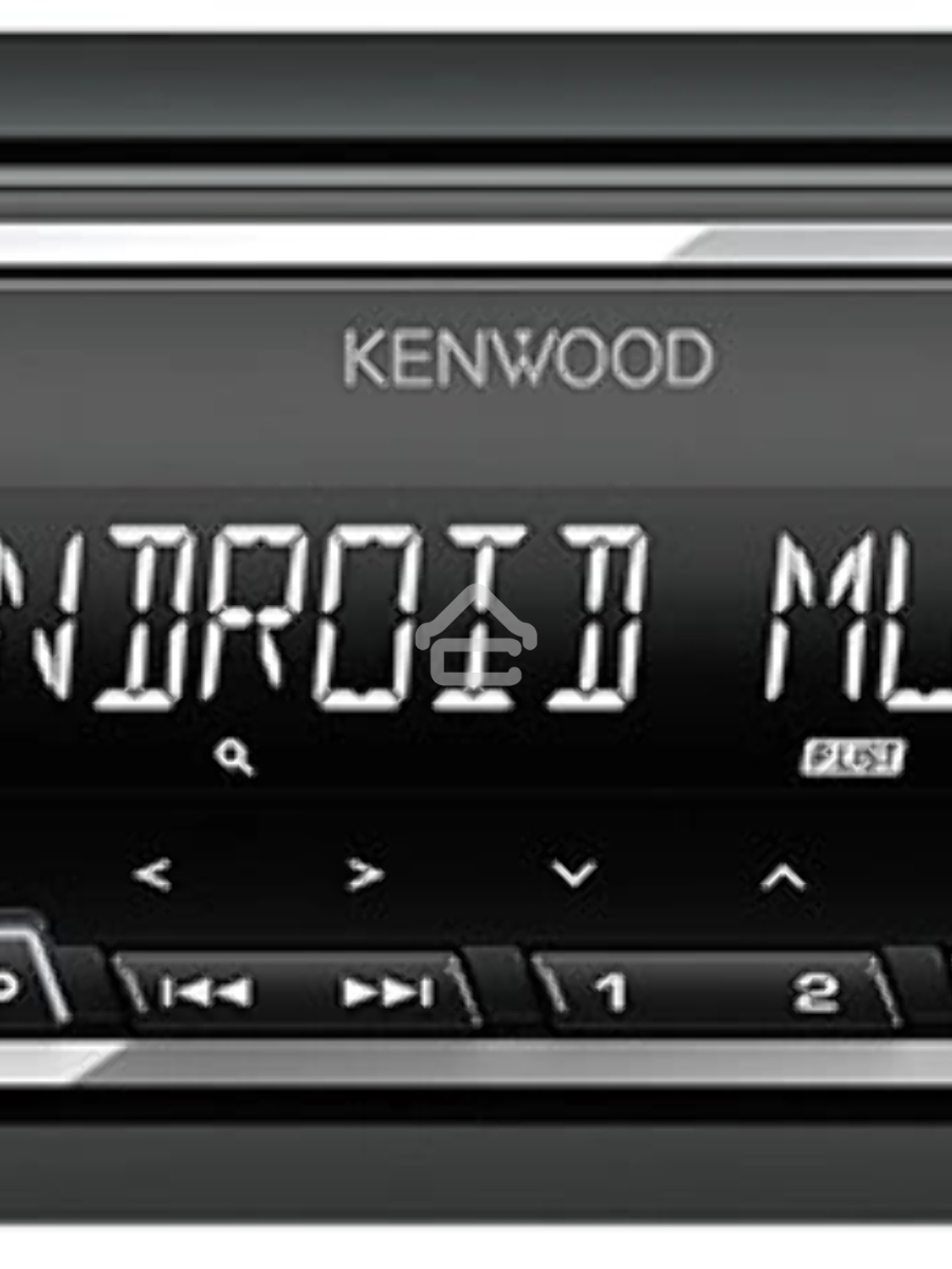 Автомагнитола Kenwood KMM-105M 1DIN 4x50Вт USB 2.0 AUX 3