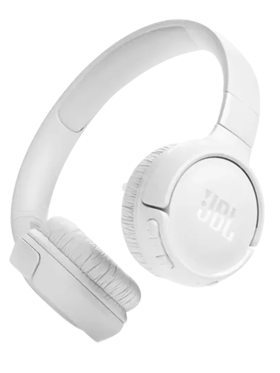 Гарнитура накладные JBL Tune 520BT белый беспроводные bluetooth оголовье