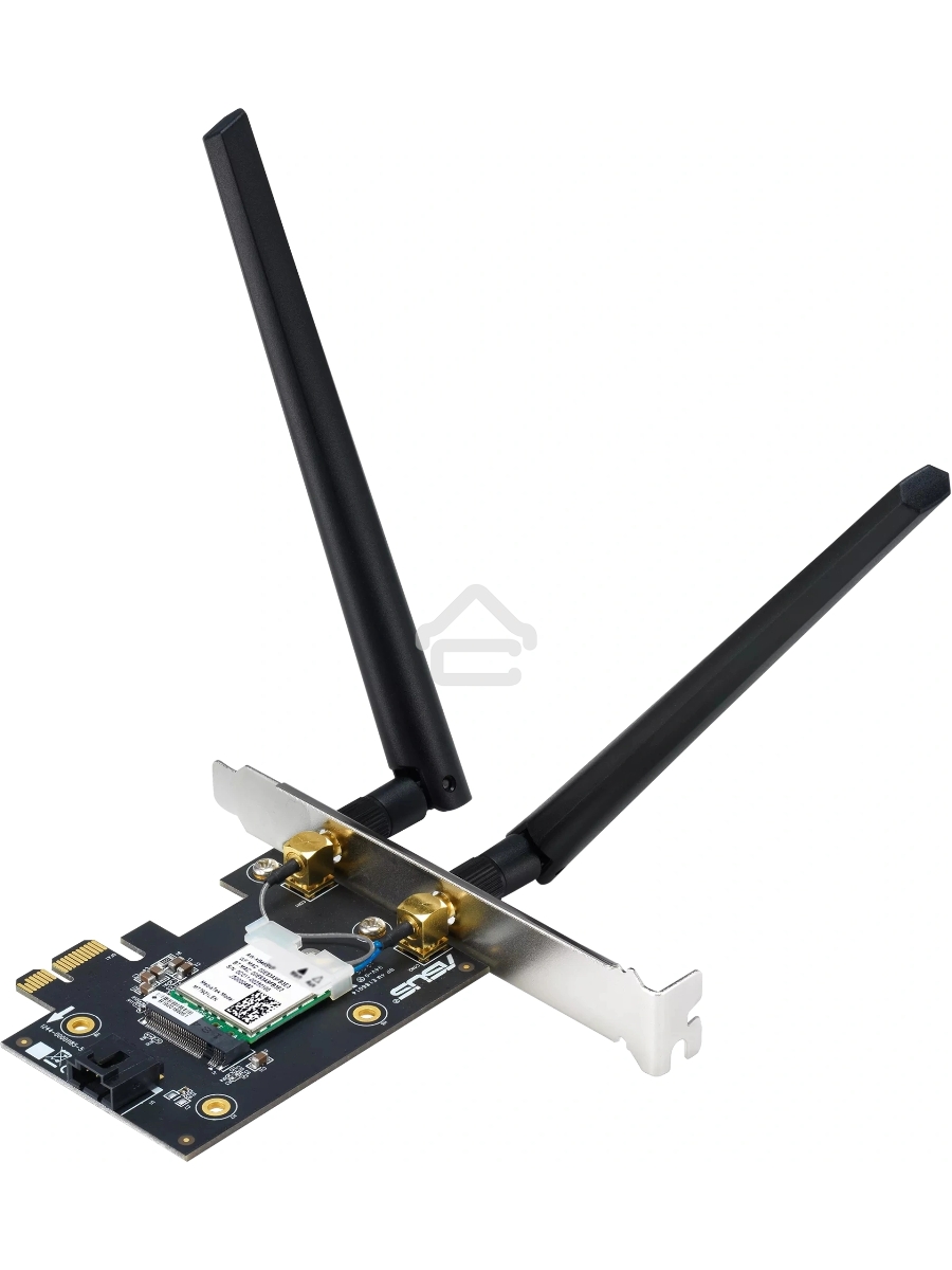 Сетевой адаптер Wi-Fi + Bluetooth Asus PCE-BE6500 BE6500 PCI Express 2ант.