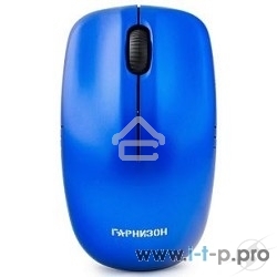 Мышь беспроводная Гарнизон GMW-400B синий, 1200 dpi, радиоканал, USB, кнопки - 3