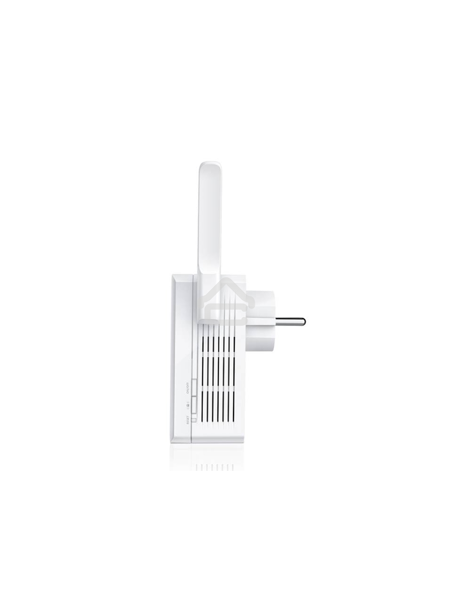 Сетевой адаптер TP-Link SOHO TL-WA860RE 300Mbps Wireless N Wall Plugged Range Extender with AC Passthrough, QCA(Atheros), 2T2R, 2.4GHz, 802.11b/g/n, 1 10/100Mbps LAN port, Range Extender button, Range Extender mode, suppo поставляется без кабеля RJ-45