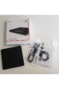 Оптический привод внешний DVD-RW LG GP60NB60 черный USB ultra slim RTL