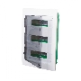 Бокс СП EASY9 встраив. с прозр. дверью 3ряда 36мод. SchE EZ9E312S2FRU