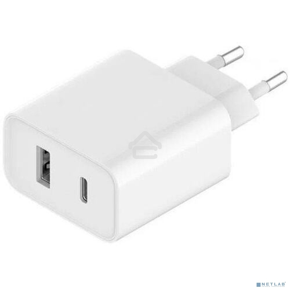 Сетевое зарядное устройство Xiaomi Mi 33W Wall Charger (Type-A+Type-C) EU (BHR4996GL) (738067)