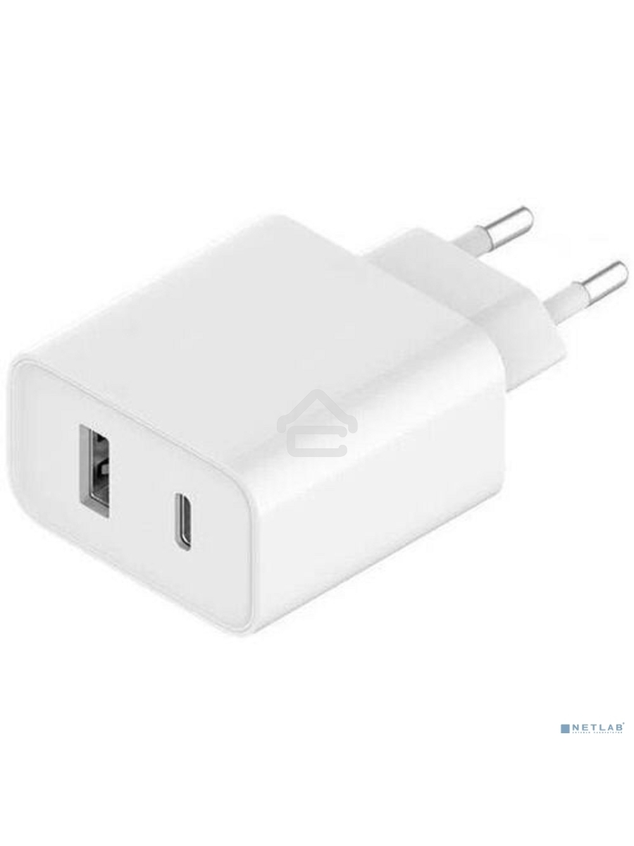Сетевое зарядное устройство Xiaomi Mi 33W Wall Charger (Type-A+Type-C) EU (BHR4996GL) (738067)