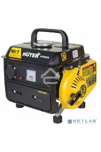 Электрогенератор бензиновый инверторный Huter HT950A, 0.95 кВт, 63 дБ, 16.8 кг