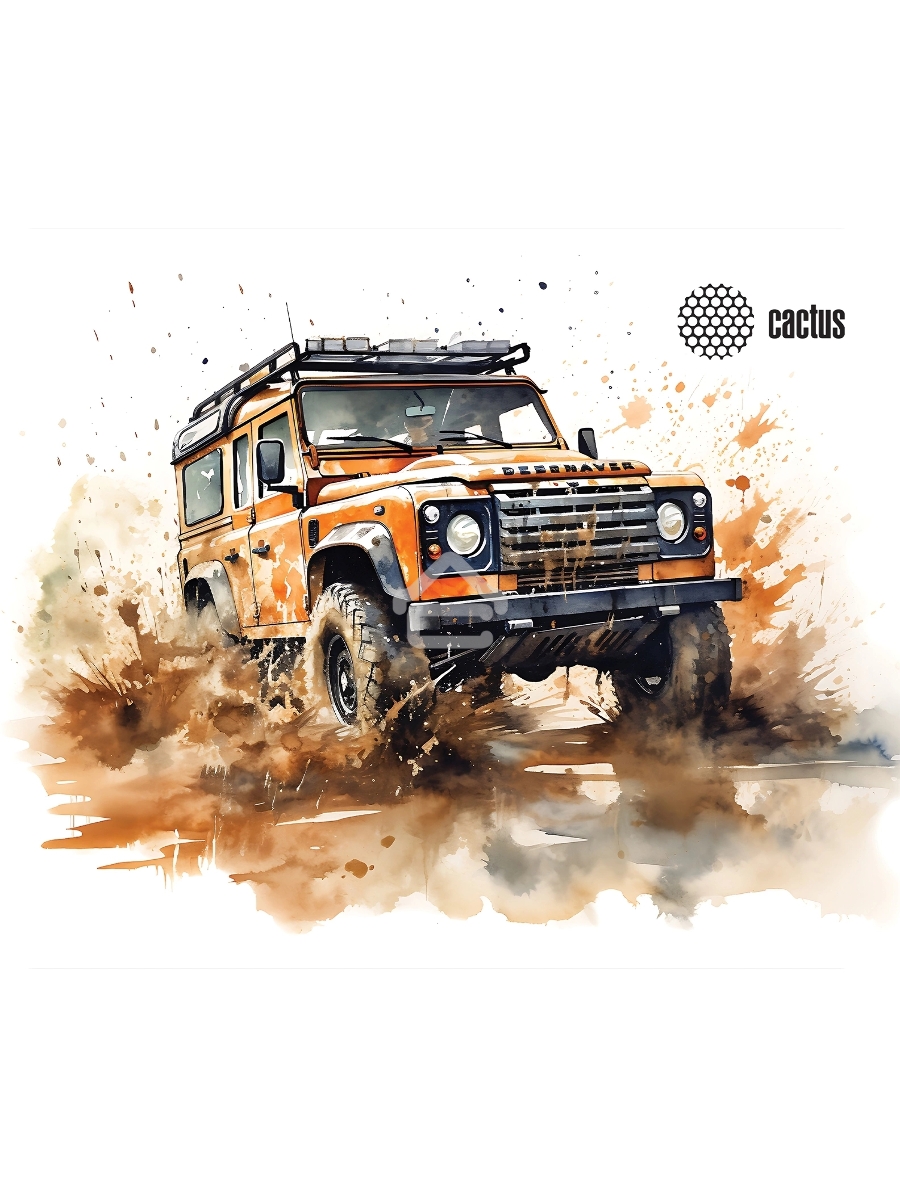 Коврик для мыши Cactus Jeep 250x200x3мм (CS-MP-D11S)