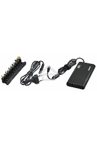 Блок питания Ippon SD90U автоматический 90W 15V-19.5V 10-connectors 1xUSB 2.1A от бытовой электросети LСD индикатор
