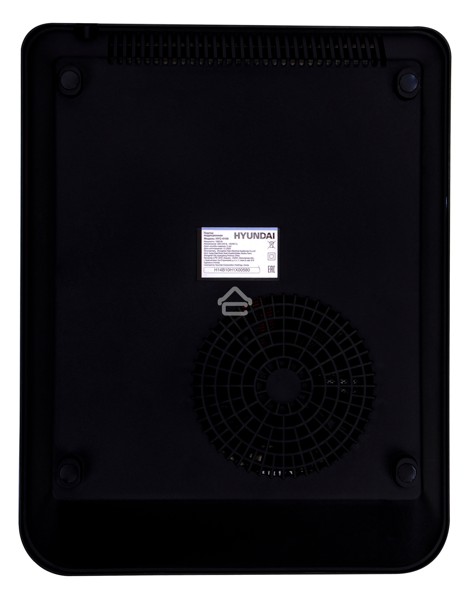 Плита настольная индукционная Hyundai HYC-0106 черный стеклокерамика