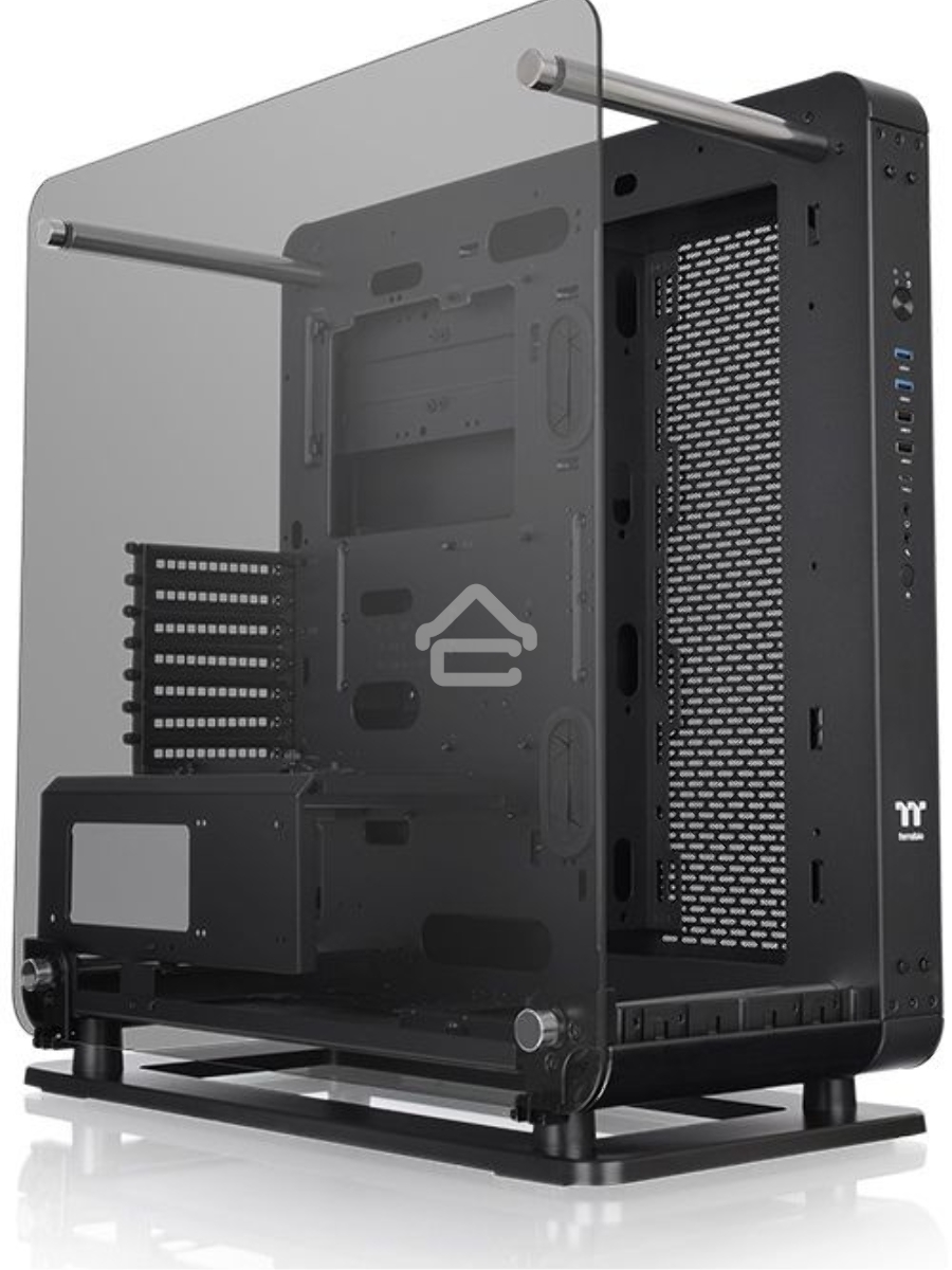 Корпус Thermaltake Core P6 TG черный без БП ATX 18x120mm 12x140mm 2xUSB2.0 2xUSB3.0 audio bott PSU