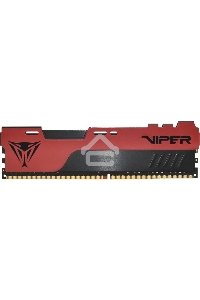 Оперативная память Patriot Viper Elite II, DDR4, 32GB (1x32 GB), 3600 MHz, CL20, радиатор, красный, чёрный