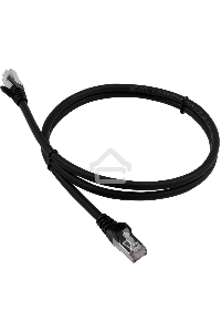 Патч-корд Lanmaster LAN-PC45/S6-2.0-BK FTP вилка RJ-45-вилка RJ-45 кат.6 2м чёрный LSZH (уп.:1шт)