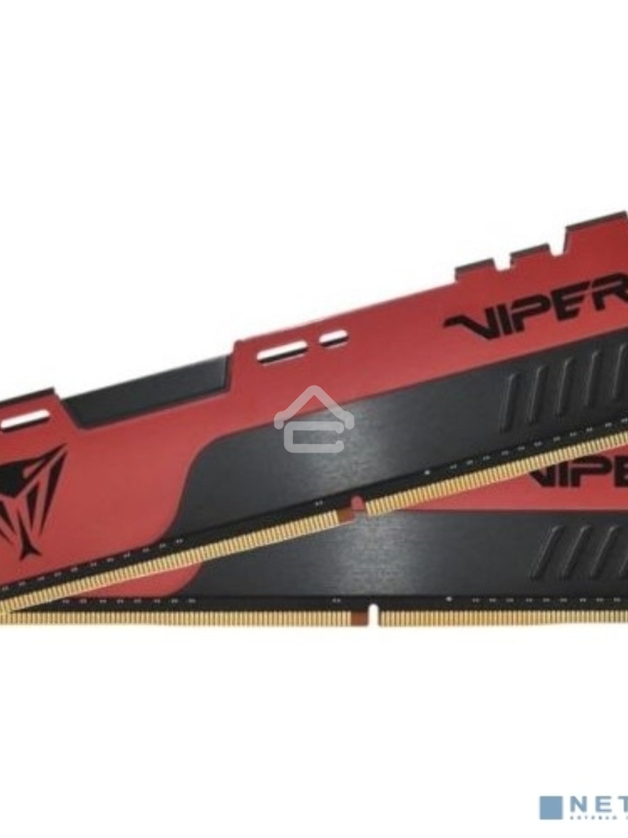 Оперативная память Patriot Viper Elite II, DDR4, 64GB (2x32 GB), 3200 MHz, CL18, DIMM, радиатор, красный/черный