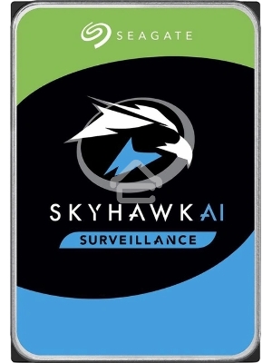 Жесткий диск Seagate HDD SATA  8Tb, SkyHawk Surveillance, 7200 rpm, 256Mb buffer, ST8000VX009, 1 year