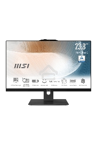 Моноблок Modern AM242P 12M-090RU (MS-AE07)  23.8'' FHD(1920x1080)/Intel Core i5-1240P/16GB/512GB SSD/Integrated/WiFi/BT/2.0MP/KB+MOUSE(WLS)/W11Pro/1Y/BLACK