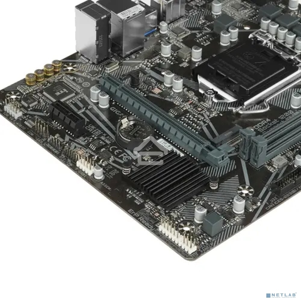 Материнская плата Gigabyte H510M S2H V3 (V2.0), LGA 1200, Intel H470, 2xDDR4, 4xSATA, 1xM.2, 1xPCIe 3.0 x16, 1xDP, 1xHDMI, 1xVGA, 1x 1Gb LAN, 2xUSB-A 3.2 Gen 1, 4xUSB-A 2.0, 3x 3.5 мм, 7.1, mATX