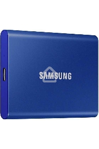 Твердотельный накопитель Samsung SSD 2TB T7, USB Type-C, R/W 1000/1050MB/s, Blue