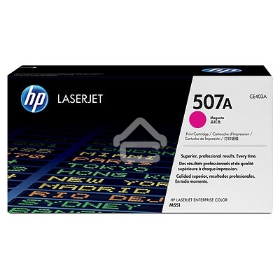 Картридж лазерный HP CE403A пурпурный для CLJ M551 6000стр.