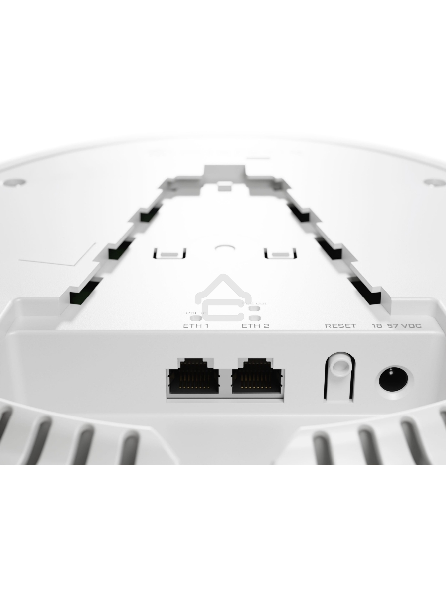 Точка доступа MikroTik cAPGi-5HaxD2HaxD cAP ax Wi-Fi 6, AX1800, 2RJ45 1gbit