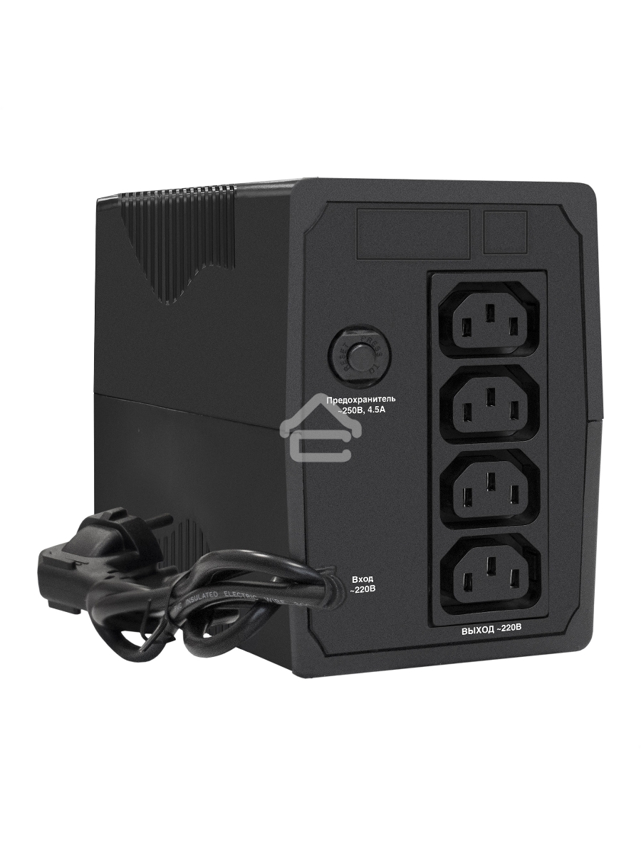 Источник бесперебойного питания ExeGate EP285586RUS SpecialPro Smart LLB-600.LCD.AVR.C13 <600VA/360W, LCD, AVR, 4*IEC-C13, Black>