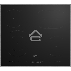 Встраиваемая электрическая варочная поверхность Beko HIC 64503 TX, черный