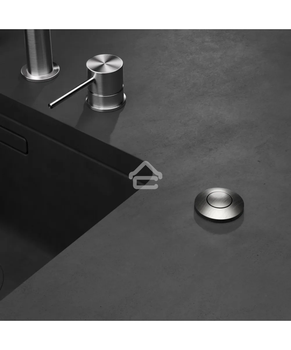 Измельчитель пищевых отходов Kuppersberg WS 750 V, High-Tech, мощность 750 Вт, 3800-4200 об/мин, защита от перегрева, авто выключение, DC мотор, шумоизоляция, уровень шума 70 дБ, винный