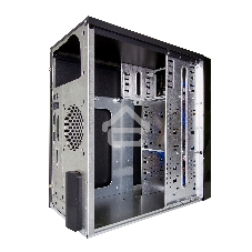 Компьютерный корпус Minitower ExeGate MA-371X Black, mATX (UN350, 120мм) 2*USB+2*USB 3.0, Audio