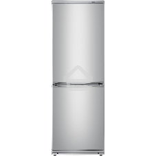 Холодильник Atlant XM-4012-080 серебристый двухкамерный 201/101л морозилка снизу