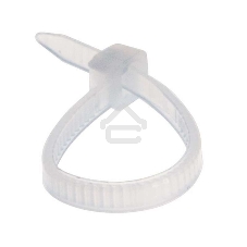 Хомут кабельный Rexant 2.5х100 нейл. белый (уп. 100 шт)