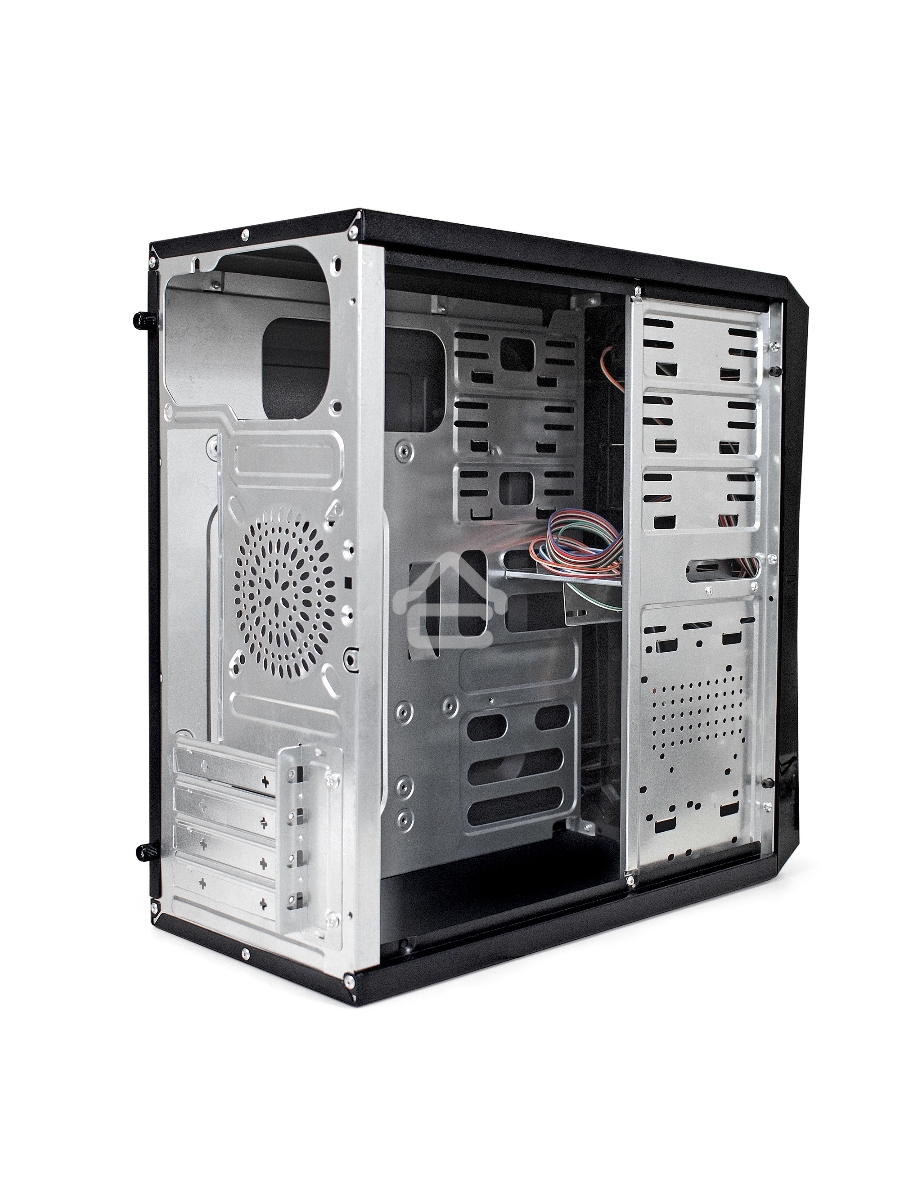 Компьютерный корпус Exegate EX284022RUS Minitower BA-201 Black, mATX, <без БП>, 2*USB, Audio