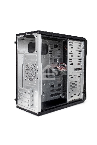 Компьютерный корпус Exegate EX284022RUS Minitower BA-201 Black, mATX, <без БП>, 2*USB, Audio