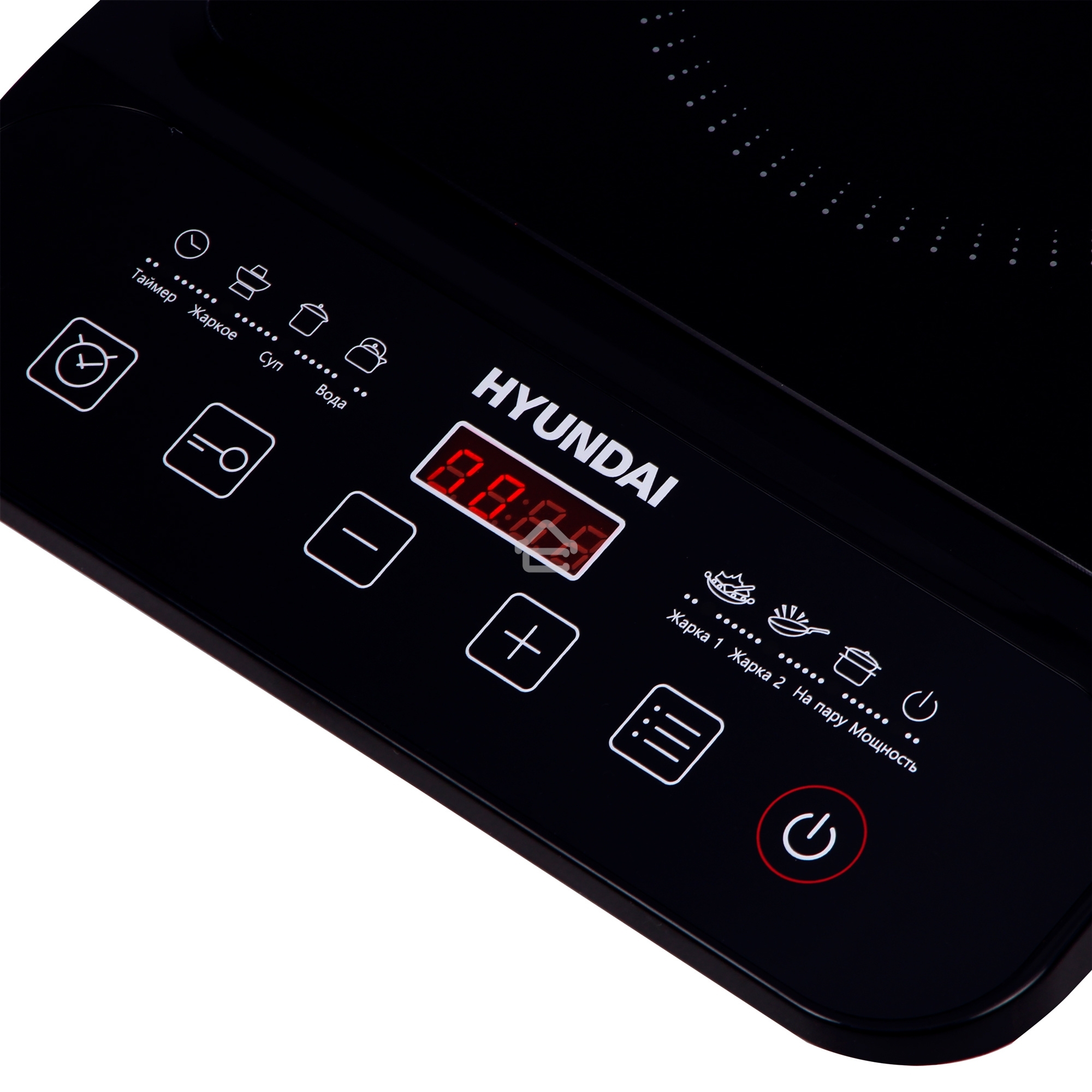 Плита настольная индукционная Hyundai HYC-0106 черный стеклокерамика