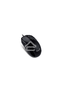 Мышь проводная Genius DX-110 черный, 1000 dpi, USB, кнопки - 3