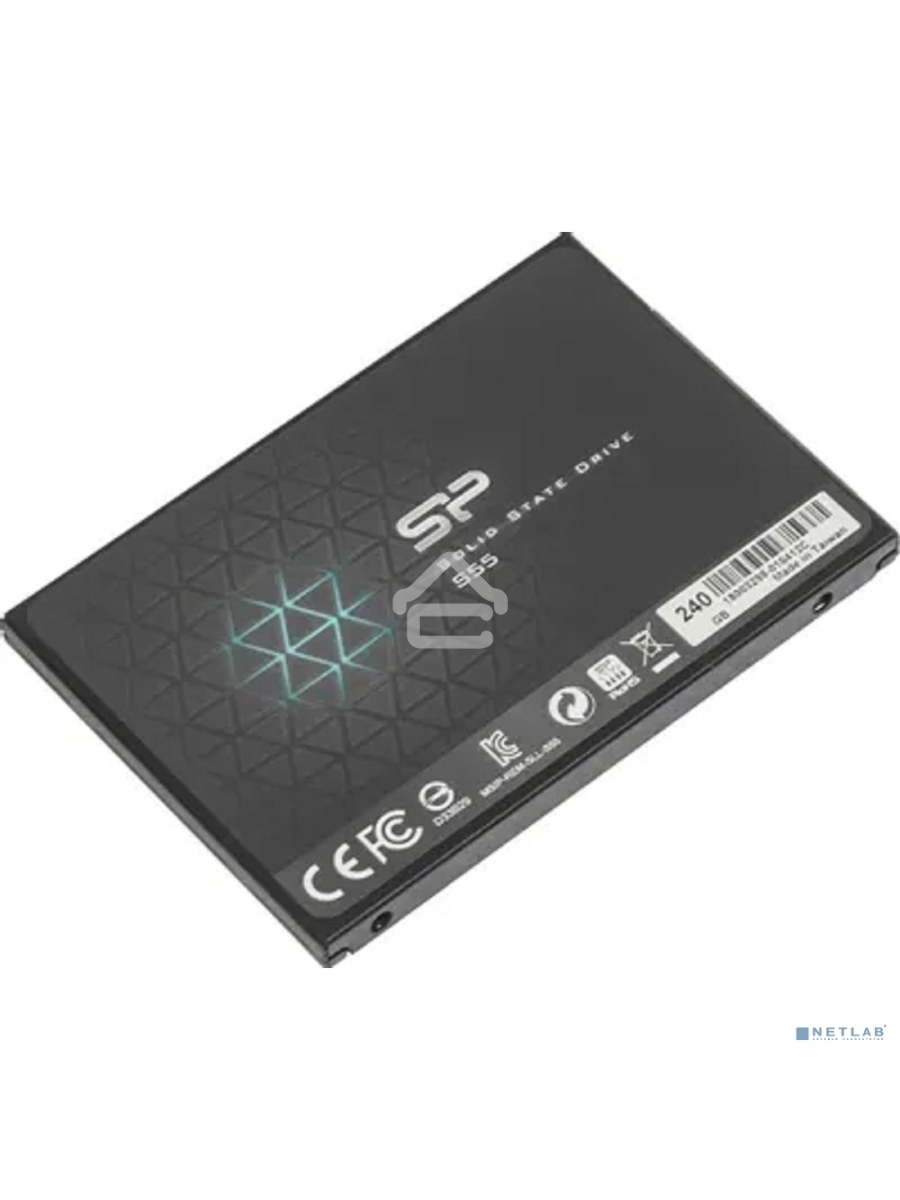 Накопитель SSD SiliconPower Slim S55, 240Gb, SATA, 2.5