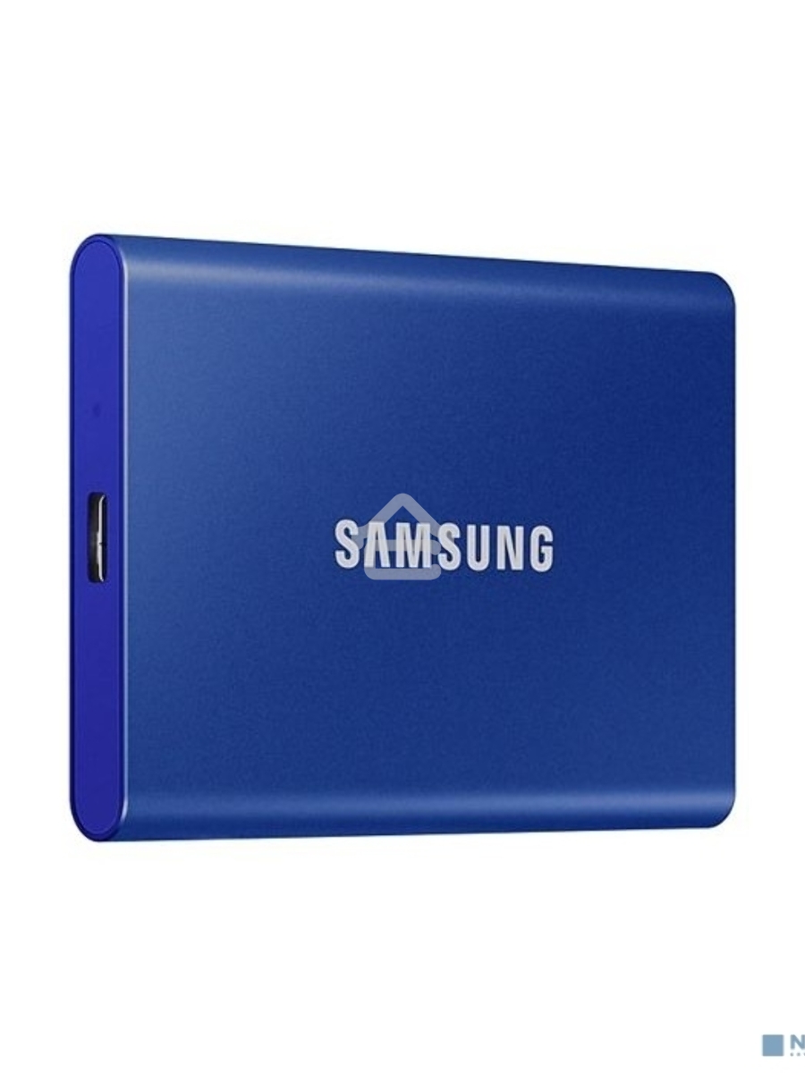 Твердотельный накопитель Samsung SSD 2TB T7, USB Type-C, R/W 1000/1050MB/s, Blue