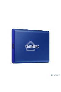 Твердотельный накопитель Samsung SSD 2TB T7, USB Type-C, R/W 1000/1050MB/s, Blue