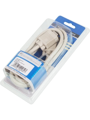 Кабель SVGA Ningbo CAB016S-06F-BR VGA HD15 (m)/VGA HD15 (m) 1.8м феррит.кольца