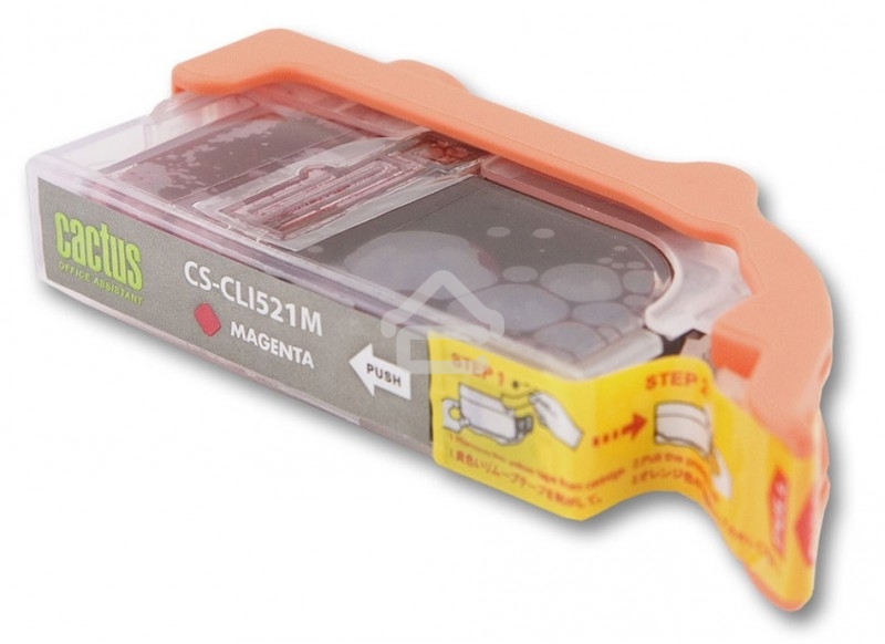 Картридж струйный Cactus CS-CLI521C/M/Y трехцветный (3 x 8,4 мл) для Canon Pixma iP3600/iP4600/iP4700/MP540/MP550/MP560/MP620/MP630/MP640/MP980/MP990/MX860/MX870