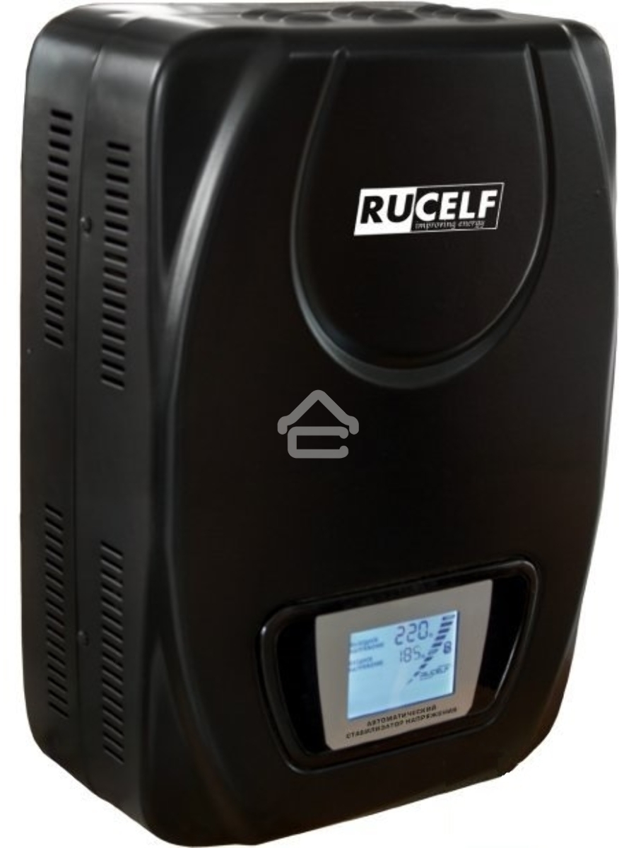Стабилизатор RUCELF SDW.II-12000-L рабочий диапазон: 110-275В 10000Вт 217-223В