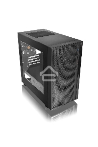 Компьютерный корпус Thermaltake Versa H18 Window черный без БП mATX 2xUSB2.0 1xUSB3.0 audio bott PSU