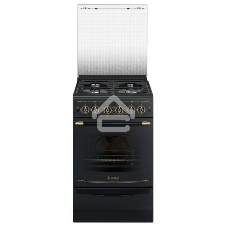 Плита газовая Gefest ПГ 5100-02 0183 черный, конфорок 4 шт, духовка 52 л, 50 см x 85 см x 58.5 см