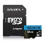 Флеш карта microSD 32GB ADATA microSDHC Class 10 UHS-I A1 100/20 MB/s (SD адаптер)