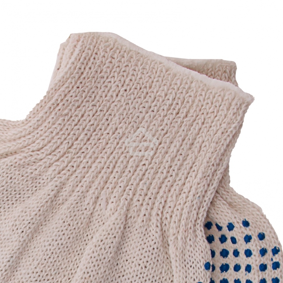 Перчатки трикотажные, с ПВХ точкой, 10 класс Россия