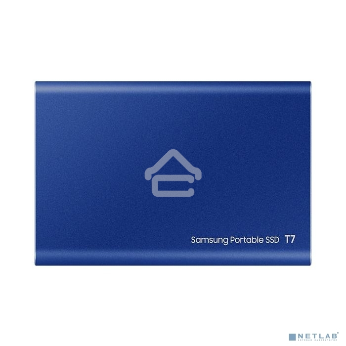 Твердотельный накопитель Samsung SSD 2TB T7, USB Type-C, R/W 1000/1050MB/s, Blue