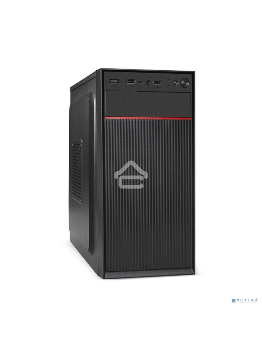 Корпус Minitower ExeGate BAA-113-AAA350 (mATX, БП AAA350 с вент. 8см, 2*USB, аудио, черный)