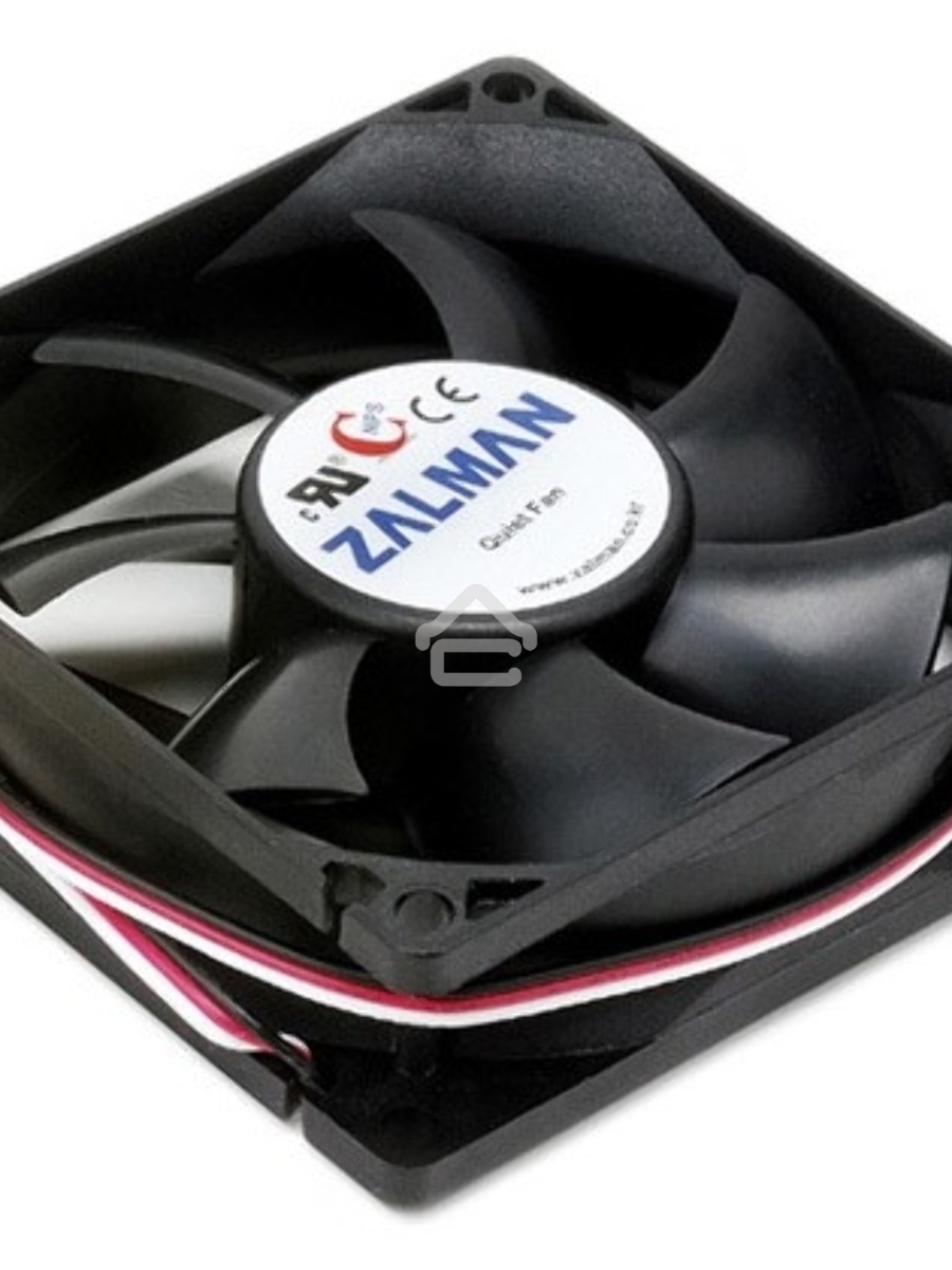 Вентилятор для корпуса Zalman ZM-F1 PLUS (SF) черный, 80 мм, 2000 об/мин, 23 дБ, 3 pin