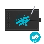 Графический планшет Huion INSPIROY H1060P