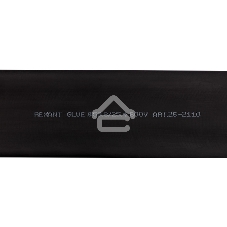 Термоусаживаемая трубка Rexant двухстенная клеевая 50,8/25,4 мм черная (уп. 2 шт. по 1 м.)