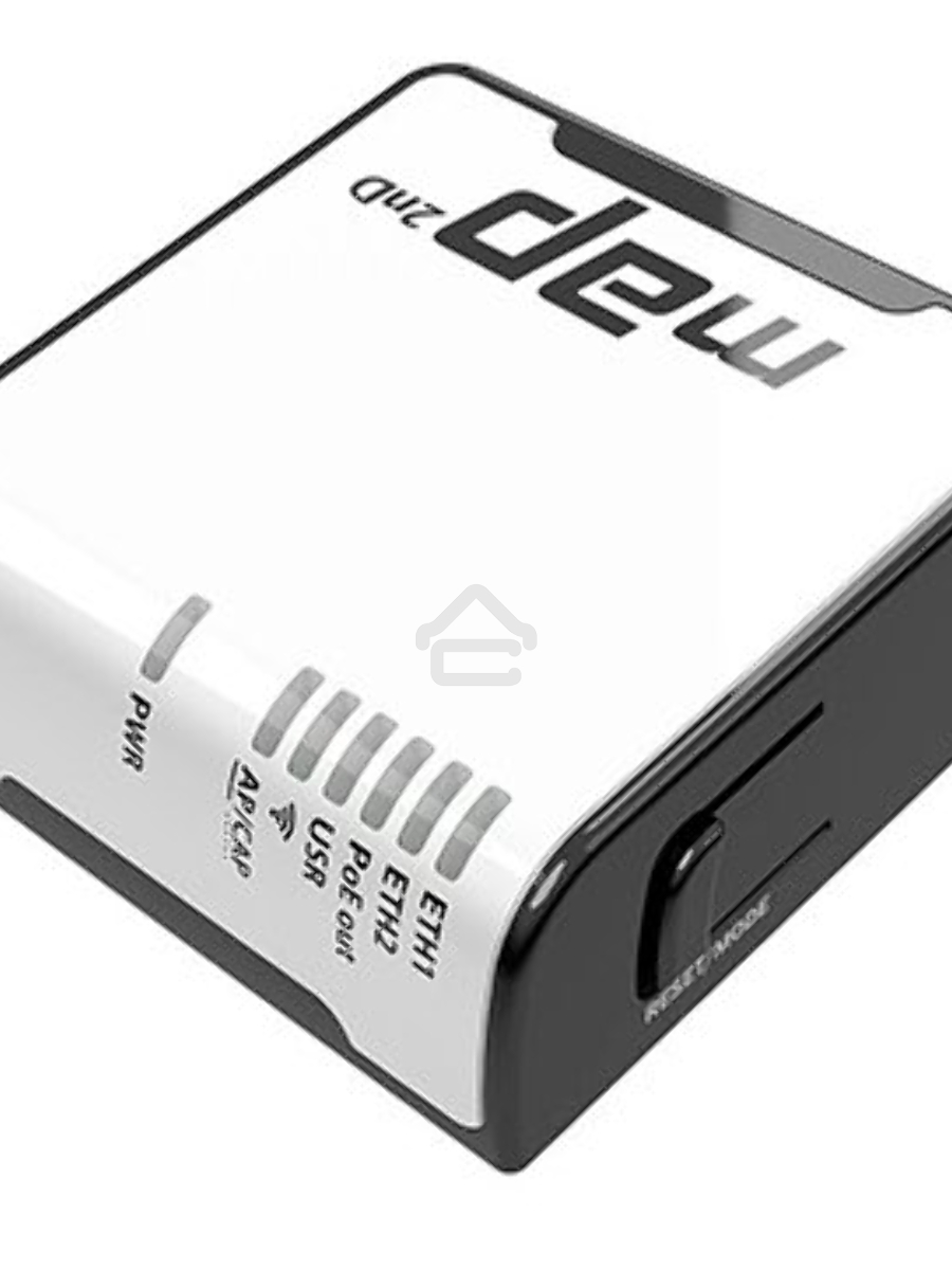 Беспроводной маршрутизатор MikroTik RBmAP2nD 802.11n 300Mbps 2.4 ГГц -1xLAN PoE белый